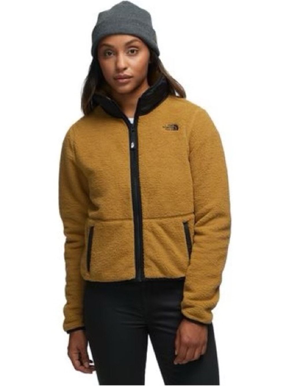 The North Face Dunraven Sherpa Crop Jacket - Women's Size Medium